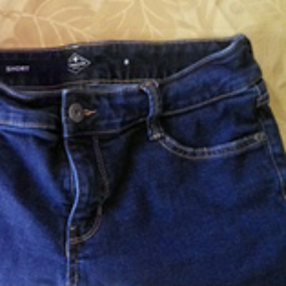 St. John's Bay Denim Stretch Shorts